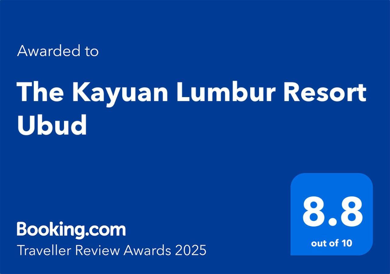 The Kayuan Lumbur Resort Ubud מראה חיצוני תמונה